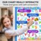 QUOKKA Educational Toys for Kids 5-7 Year Old - Vertical ABC Learning Wall Chart for Toddlers Age 3 4 6+ - Interactive Speech Therapy Poster Boy Girl - Autism Puzzle Game 8-10-12